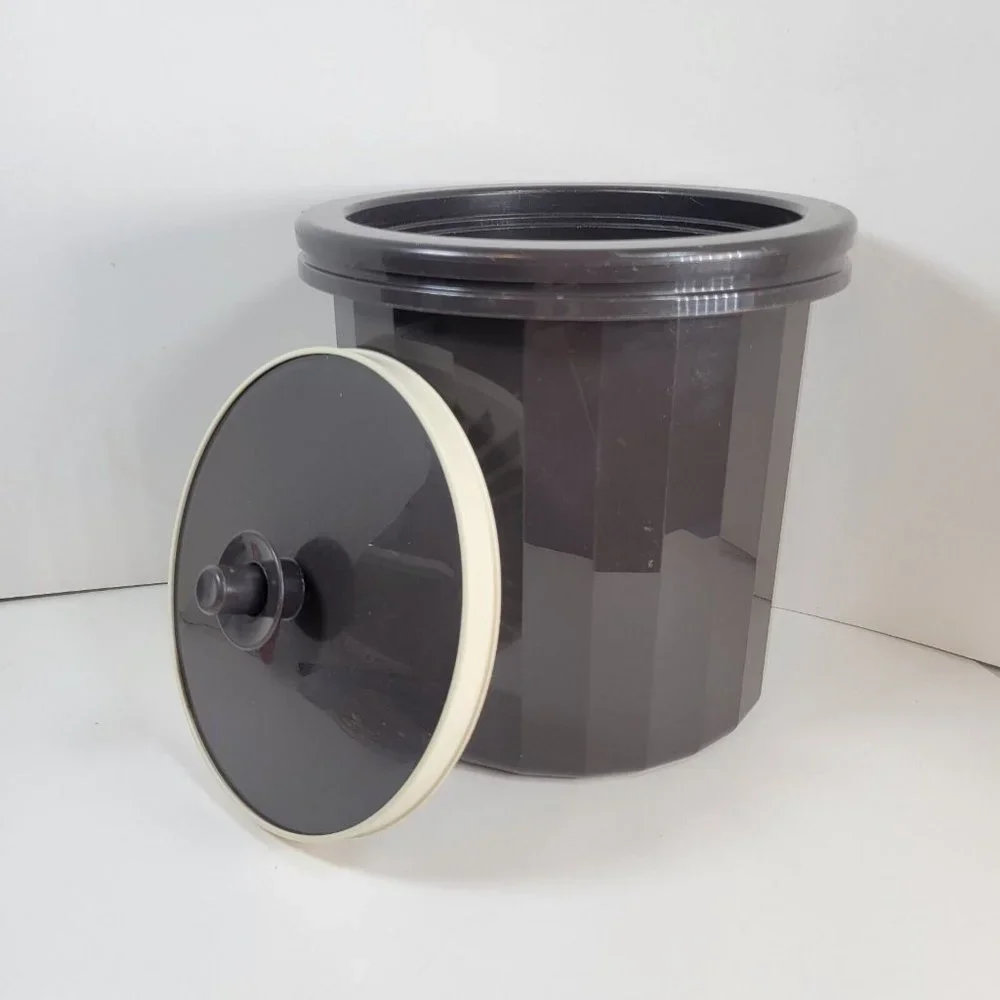 Tupperware Ice Bucket Mocha Brown